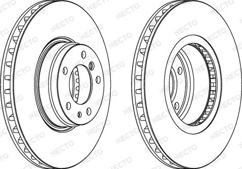 Necto WN832 - Brake Disc autospares.lv