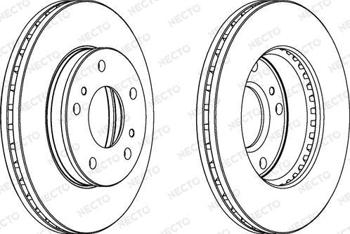 Necto WN820 - Brake Disc autospares.lv