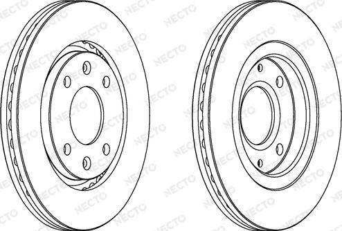 Necto WN870 - Brake Disc autospares.lv