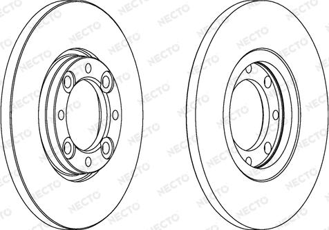 Necto WN285 - Brake Disc autospares.lv