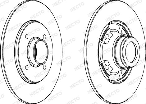 Necto WN797 - Brake Disc autospares.lv