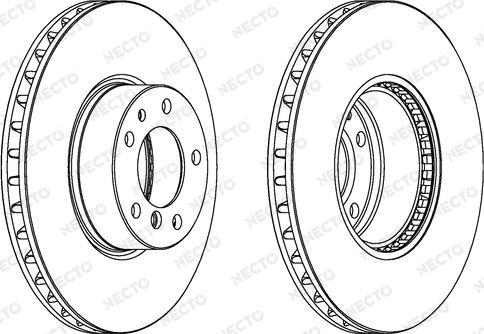 Necto WN704 - Brake Disc autospares.lv