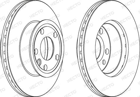 Necto WN700 - Brake Disc autospares.lv