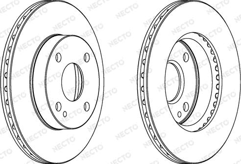 Necto WN789 - Brake Disc autospares.lv