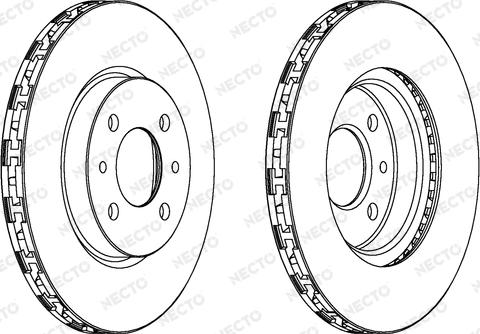 Necto WN786 - Brake Disc autospares.lv