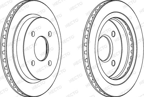 Necto WN730 - Brake Disc autospares.lv