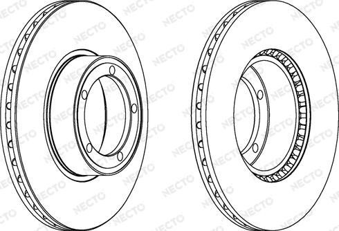 Necto WN720 - Brake Disc autospares.lv