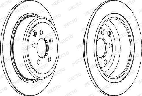 Necto WN774 - Brake Disc autospares.lv