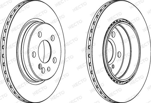 Necto WN770 - Brake Disc autospares.lv