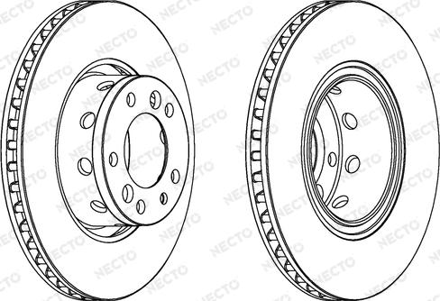 Necto WN773 - Brake Disc autospares.lv