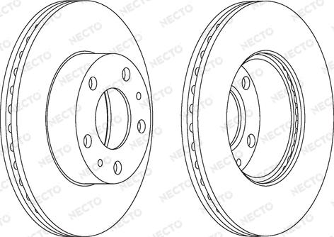 Necto WN777 - Brake Disc autospares.lv