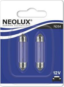 NEOLUX® N264-02B - Bulb, licence plate light autospares.lv