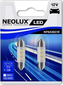 NEOLUX® NF6436CW-02B - Bulb, interior light autospares.lv