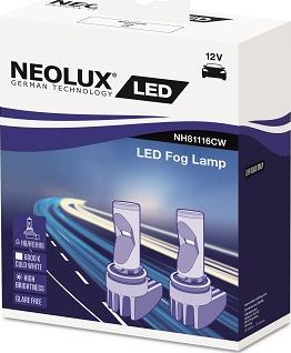 NEOLUX® NH81116CW - Bulb, fog light autospares.lv