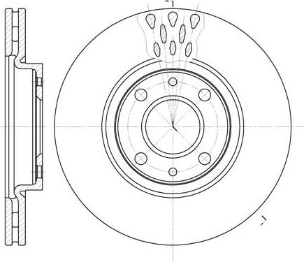 NEW BLOX NB015540V04F - Brake Disc autospares.lv