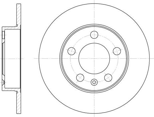 NEW BLOX NB016580S05R - Brake Disc autospares.lv