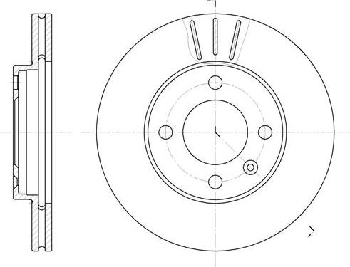 NEW BLOX NB011950V04F - Brake Disc autospares.lv