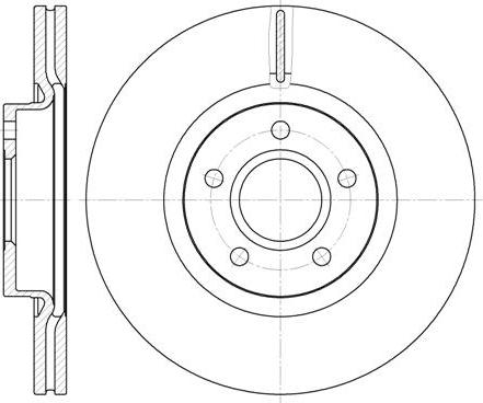 NEW BLOX NB018220V05F - Brake Disc autospares.lv