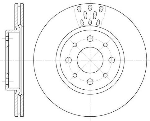 NEW BLOX NB013000V04F - Brake Disc autospares.lv