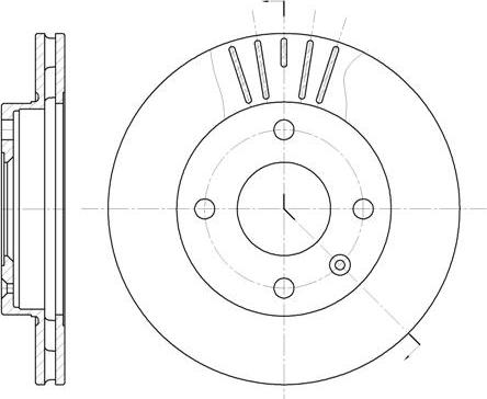 NEW BLOX NB012070V04F - Brake Disc autospares.lv