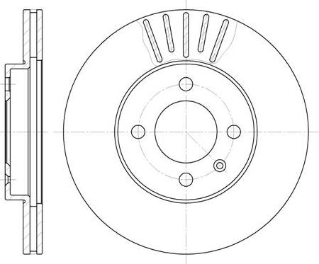 NEW BLOX NB012860V04F - Brake Disc autospares.lv