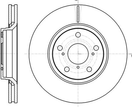 NEW BLOX NB022320V05F - Brake Disc autospares.lv