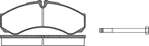 NEW BLOX NB29121T20 - Brake Pad Set, disc brake autospares.lv