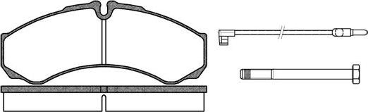 NEW BLOX NB29121V02 - Brake Pad Set, disc brake autospares.lv