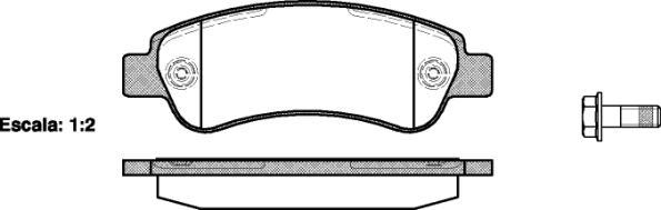 ACDelco 19377471 - Brake Pad Set, disc brake autospares.lv