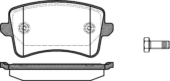 NEW BLOX NB24606V00 - Brake Pad Set, disc brake autospares.lv