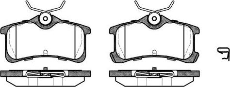 NEW BLOX NB24013V02 - Brake Pad Set, disc brake autospares.lv