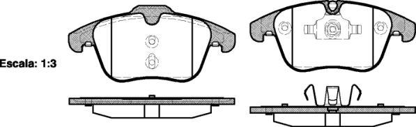 Textar 2432619005 - Brake Pad Set, disc brake autospares.lv