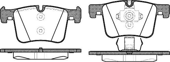 NEW BLOX NB25199N00 - Brake Pad Set, disc brake autospares.lv