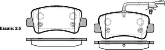 NEW BLOX NB25112V01 - Brake Pad Set, disc brake autospares.lv