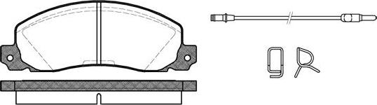 NEW BLOX NB20926V02 - Brake Pad Set, disc brake autospares.lv