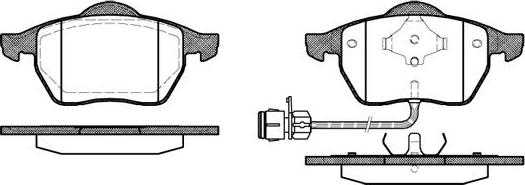 NEW BLOX NB20678V12 - Brake Pad Set, disc brake autospares.lv