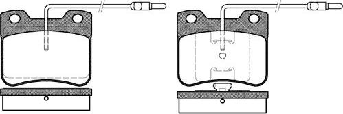 NEW BLOX NB20203L00 - Brake Pad Set, disc brake autospares.lv