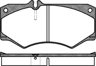 NEW BLOX NB20784N00 - Brake Pad Set, disc brake autospares.lv