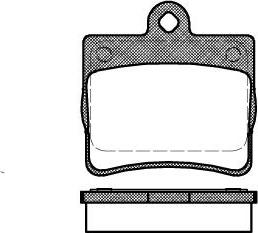 NEW BLOX NB21900N00 - Brake Pad Set, disc brake autospares.lv