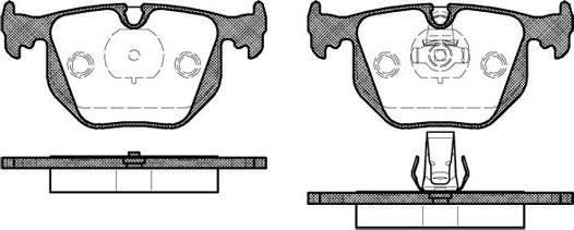 NEW BLOX NB21486S01 - Brake Pad Set, disc brake autospares.lv