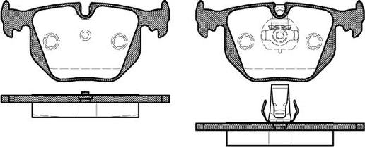 NEW BLOX NB21486S02 - Brake Pad Set, disc brake autospares.lv