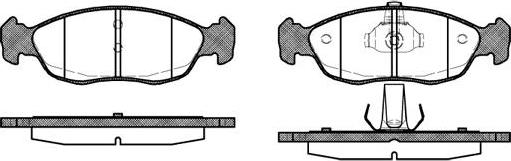 NEW BLOX NB21430V00 - Brake Pad Set, disc brake autospares.lv