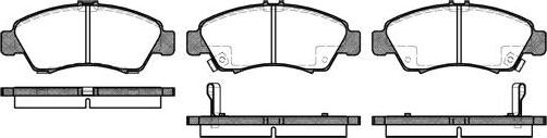 NEW BLOX NB21697N00 - Brake Pad Set, disc brake autospares.lv