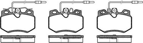 NEW BLOX NB21614V04 - Brake Pad Set, disc brake autospares.lv