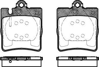 NEW BLOX NB21898S02 - Brake Pad Set, disc brake autospares.lv