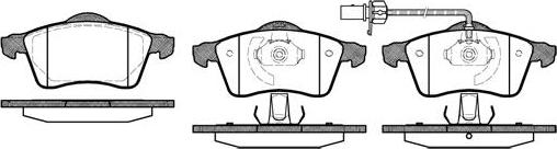 NEW BLOX NB21883V01 - Brake Pad Set, disc brake autospares.lv