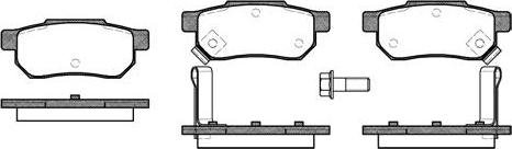 NEW BLOX NB21313S01 - Brake Pad Set, disc brake autospares.lv