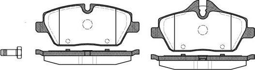 NEW BLOX NB23915V00 - Brake Pad Set, disc brake autospares.lv