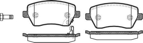 NEW BLOX NB23973V01 - Brake Pad Set, disc brake autospares.lv