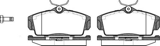 NEW BLOX NB23463T17 - Brake Pad Set, disc brake autospares.lv